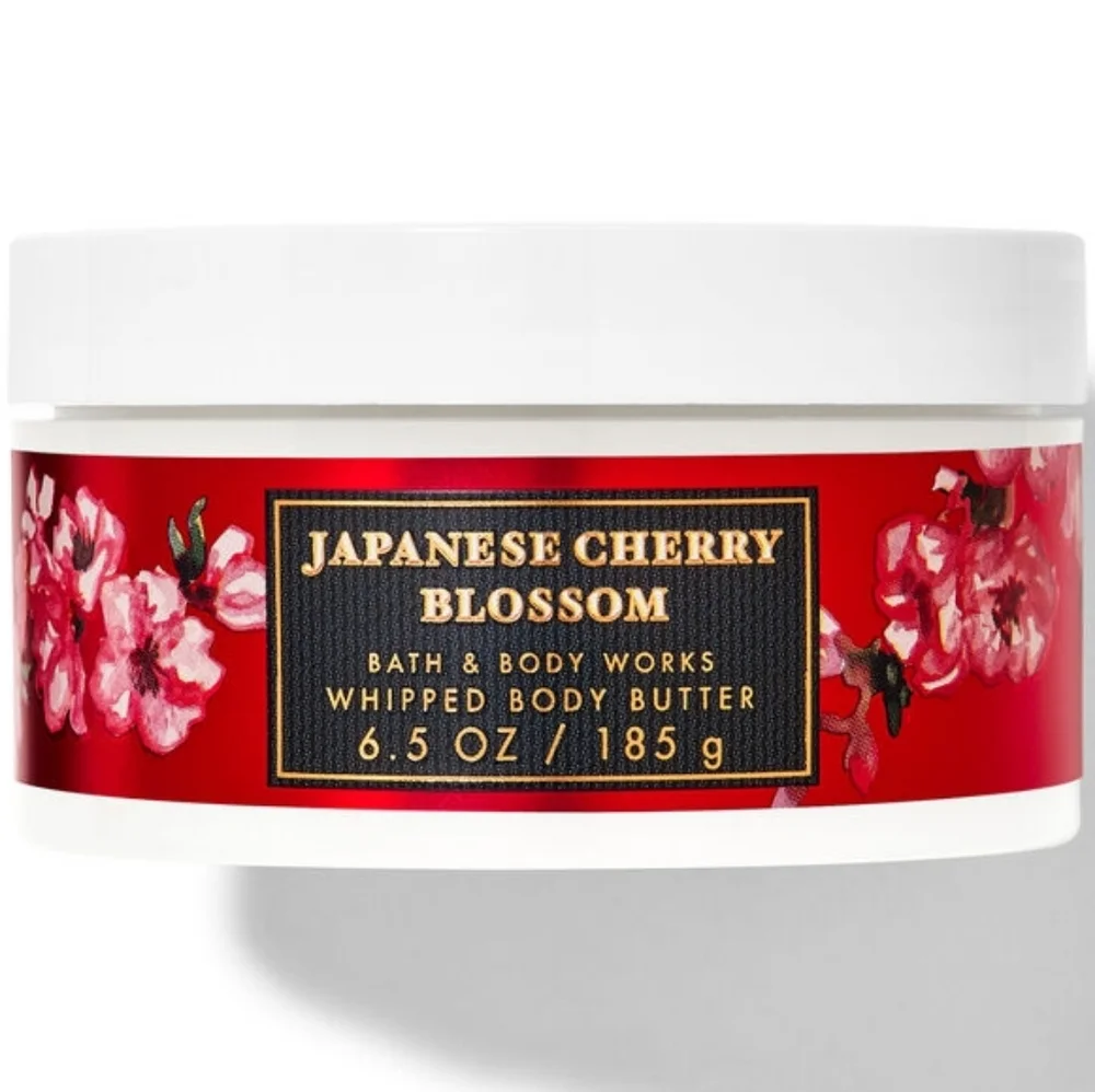 Bath & Body Works Japanese Cherry Blossom Moisturizing Body Butter 6.5oz NEW